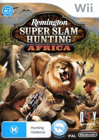 Remington Super Slam Hunting: Africa PAL Wii box art